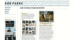 Desktop Screenshot of bobparkswriter.com